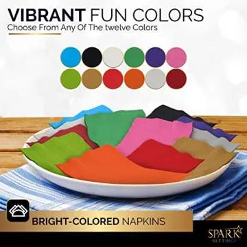 Amcrate Big Party Pack 40 Count Pink Dinner Napkins Tableware- Ideal for Wedding, Party, Birthday, D...