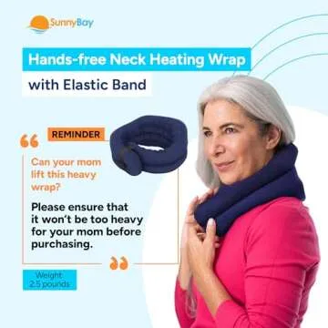SunnyBay Heating Pad: Soothing Relief for Neck and Shoulders