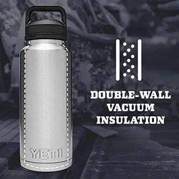 YETI Rambler 46 oz Bottle - Vacuum Insulated & Durable