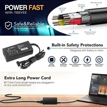 45W HP Laptop Charger with Blue Tip for Models