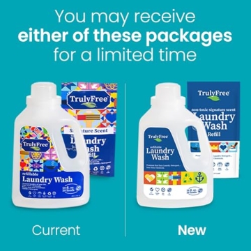 Truly Free Laundry Detergent for Sensitive Skin - Eco-Friendly & Gentle