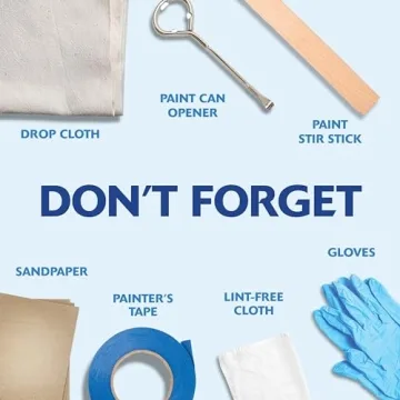 Rust-Oleum Painter's Touch Latex Paint | Versatile Flat Black Finish