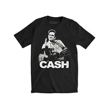 Johnny Cash Slim Fit T-Shirt for Authentic Fans