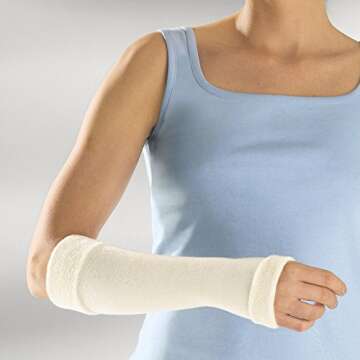 Lohmann & Rauscher Tg Soft Tubular Padding Stockinette, Medium, Tubular Compression Bandage for Ligh...