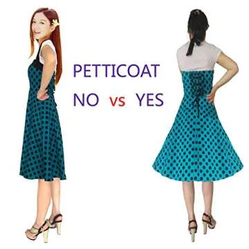 Shop Shimaly 50s Vintage Rockabilly Petticoat Now