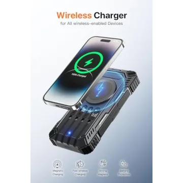 JSKEI Solar Power Bank 49800mAh Portable Charger