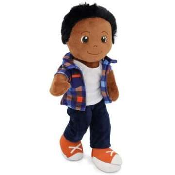 Playtime by Eimmie 14" Soft Baby Doll for Boys (Charlie) - Plush Rag Doll for Toddlers & Infants, Wa...