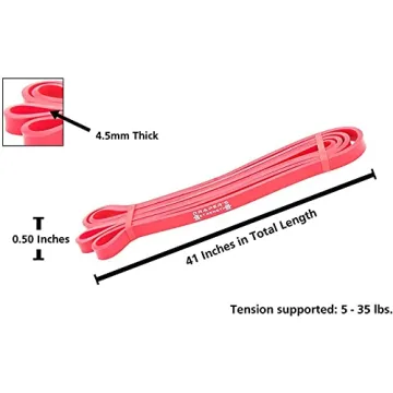 Heavy Duty Resistance Bands for Powerlifting & Assisted Pull-Ups