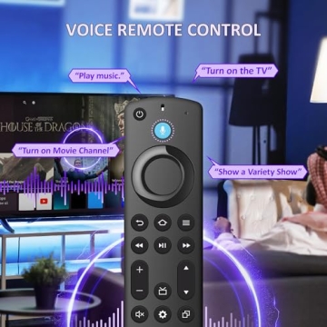 Voice Remote Control for Smart TVs & Fire Stick Accessory