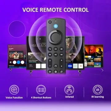 Voice Remote Control for Smart TVs & Fire Stick Accessory