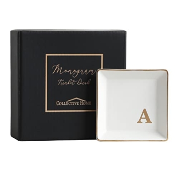 Elegant Ceramic Jewelry Tray for Personalized Gifts