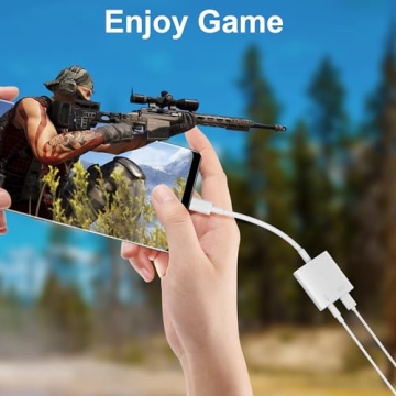 SZHAIYIJIN 2 in 1 USB C to 3.5mm Headphone Adapter