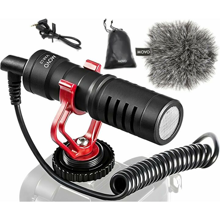 Movo VXR10 Shotgun Microphone for Cameras