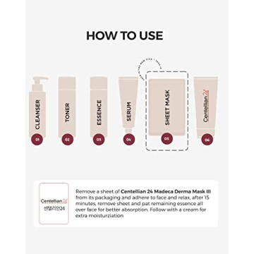 Madeca Derma Face Mask - 10 Pack for All Skin Types