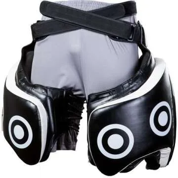 Fairtex Thigh Pads with Syntek Leather - Heavy Duty, Maximum Shock Absorbency for Muay Thai & Kickbo...