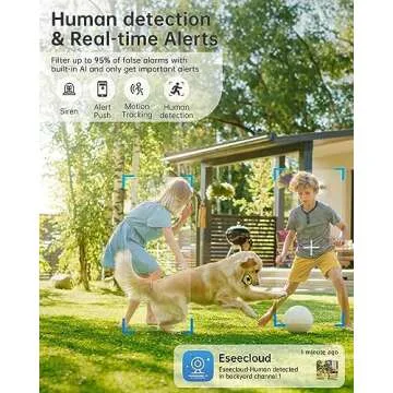 WESECUU Light Bulb Security Camera, 2.4G/5G WiFi Security Cameras Wireless Outdoor Indoor for Home Security, 2-Way Talk, Human Detection, Color Night Vision, Compatible with Alexa