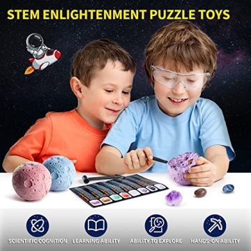 GobiDex Gemstones Dig Kit for Kids - STEM Educational Fun