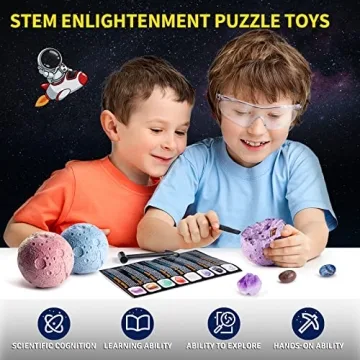 GobiDex Gemstones Dig Kit for Kids - STEM Educational Fun