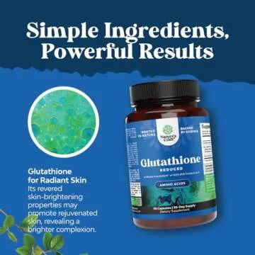 Glutathione Supplement with Milk Thistle for Overall Wellness
