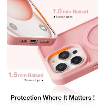 TORRAS Magnetic Stand Case for iPhone 15 Pro Max