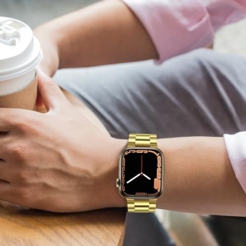 Tasikar Stainless Steel Band for Apple Watch - Elegant & Durable