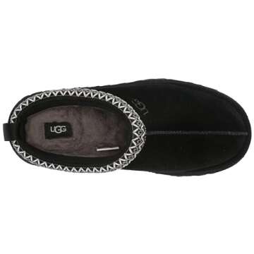 UGG Women's Tazz Slipper, Black, 7