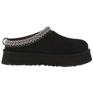 UGG Women's Tazz Slipper, Black, 7
