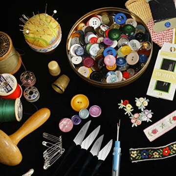 ALLEX Japanese Thread Snips for Sewing and Embroidery 4.1" (Medium), Made in JAPAN, Spring Loaded Small Thread Snippers Scissors, Black