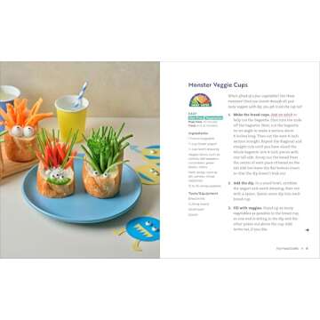 Edible Crafts Kids' Cookbook Ages 4-8: 25 Fun Projects to Make and Eat!
