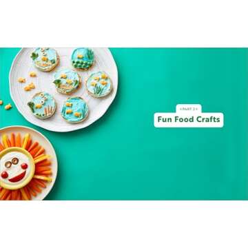 Edible Crafts Kids' Cookbook Ages 4-8: 25 Fun Projects to Make and Eat!