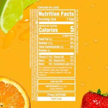 Sparkling Ice Caffeine Strawberry Citrus Sparkling Water