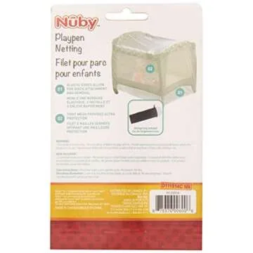 Nuby Pack N Play Universal Mosquito Net Tent for Outdoors