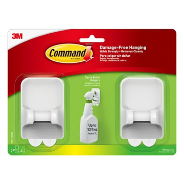 Command Spray Bottle Hangers for Damage-Free Organization