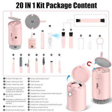 20-in-1 Laptop Phone Screen Cleaner Kit for Electronics