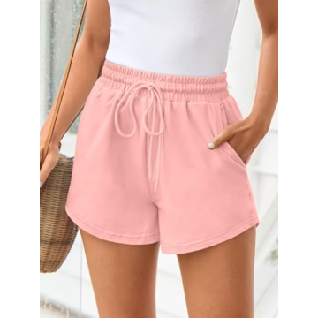 Trendy Queen Women's Comfy Sweat Shorts for Summer