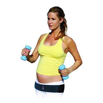 SEROLA Sacroiliac Belt – Sciatica Nerve Relief Gold Standard for Supporting Pelvis, Back, and Lower Back Pain (Medium fits 34” to 39”)