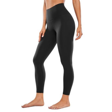 CRZ YOGA Women's Butterluxe High Waisted Yoga Leggings 25" - Double Seamed Buttery Soft Comfy Athlet...