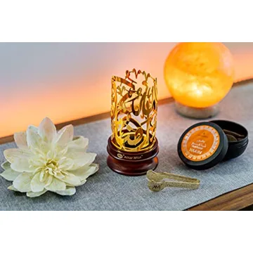 Elegant AM Bakhoor Calligraphy Incense Burner for All