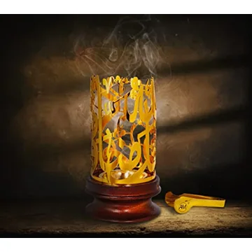 Elegant AM Bakhoor Calligraphy Incense Burner for All