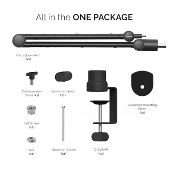 Buy IXTECH Adjustable 360° Rotatable Microphone Stand