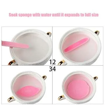240 Pink Compressed Facial Cleaning Sponges for Makeup