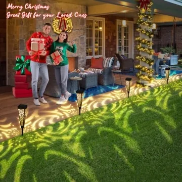 6Pcs Solar Pathway Garden Lights - Waterproof LED Stakes