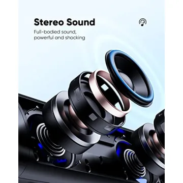 HD Bluetooth Speaker - Portable & Waterproof 20H Playtime