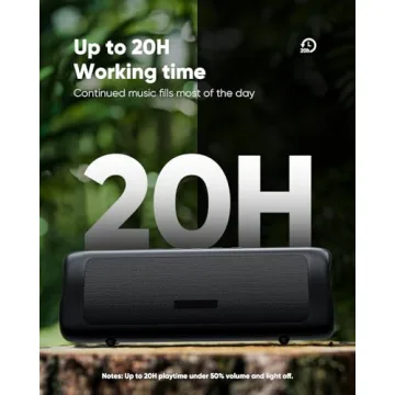 HD Bluetooth Speaker - Portable & Waterproof 20H Playtime