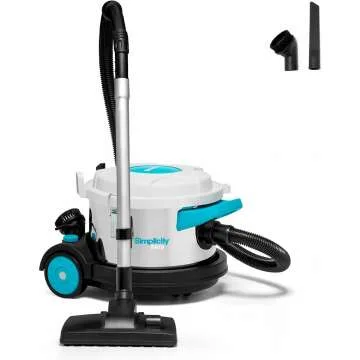 Heavy Duty Brio Dry Canister Vacuum Cleaner