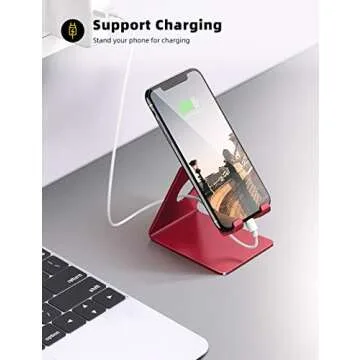 Stylish Lamicall Cell Phone Stand for All Smartphones