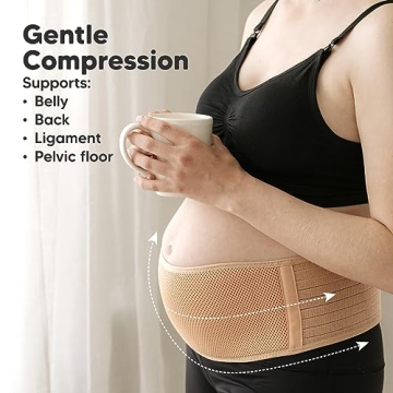 KeaBabies Maternity Belly Band - Ultimate Pregnancy Support