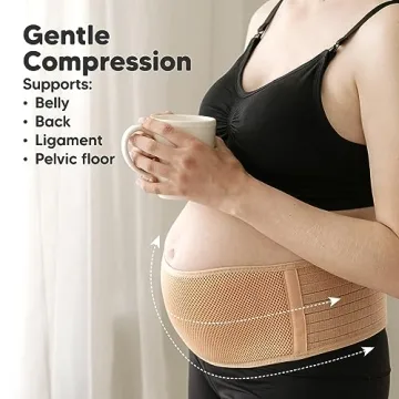 KeaBabies Maternity Belly Band - Ultimate Pregnancy Support