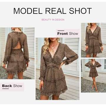 Shop Dokotoo Women's Summer Leopard Print Dress