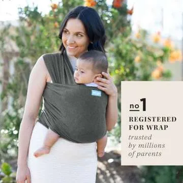 Moby Evolution Baby Wrap Carrier for Newborns & Toddlers
